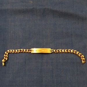 #047V men’s engraved bracelet
